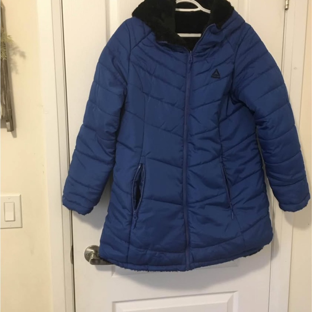 Reebok Blue Puffer Jacket